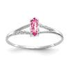 Geniune Marquise Birthstone Ring