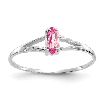 Geniune Marquise Birthstone Ring — (10) October