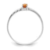Geniune Marquise Birthstone Ring — (11) November