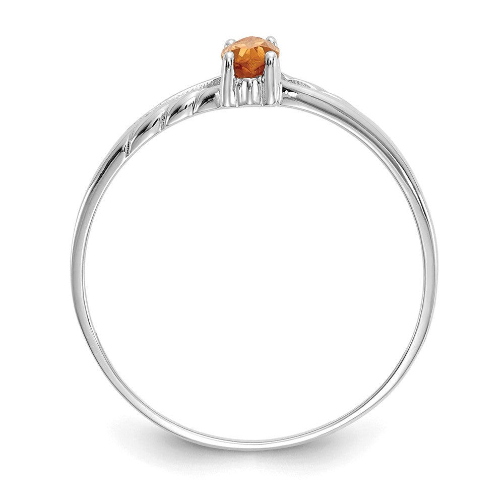 Geniune Marquise Birthstone Ring — (11) November
