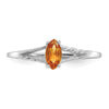 Geniune Marquise Birthstone Ring — (11) November