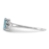 Geniune Marquise Birthstone Ring — (12) December