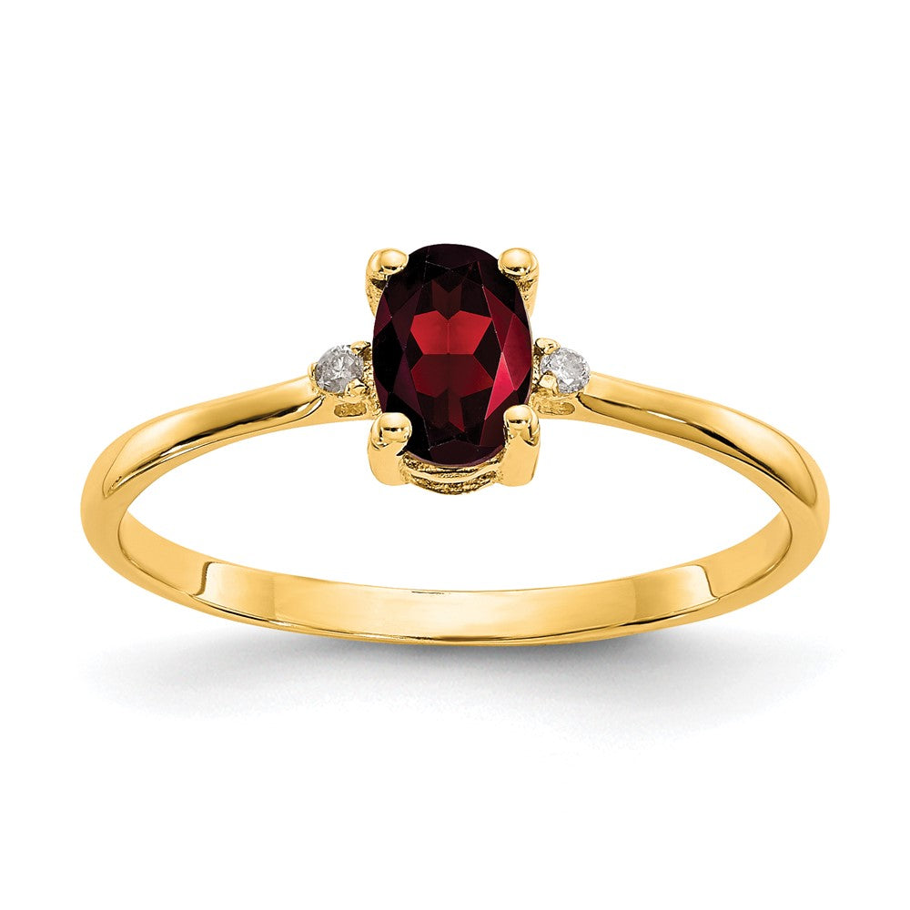 Diamond & Gemstone Birthstone Ring