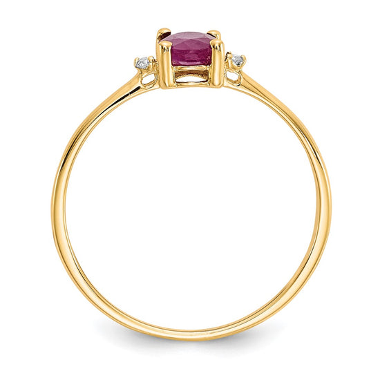 Diamond & Gemstone Birthstone Ring