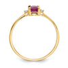 Diamond & Gemstone Birthstone Ring