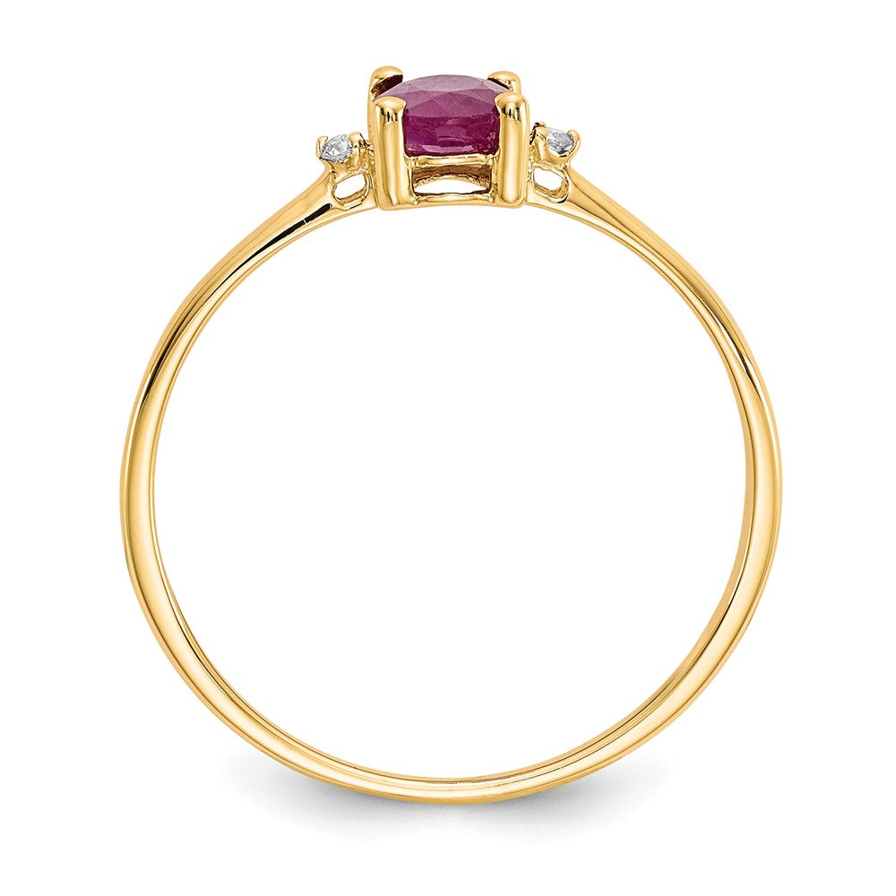 Diamond & Gemstone Birthstone Ring