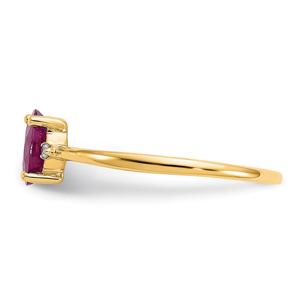 Diamond & Gemstone Birthstone Ring