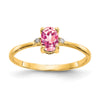 Diamond & Gemstone Birthstone Ring