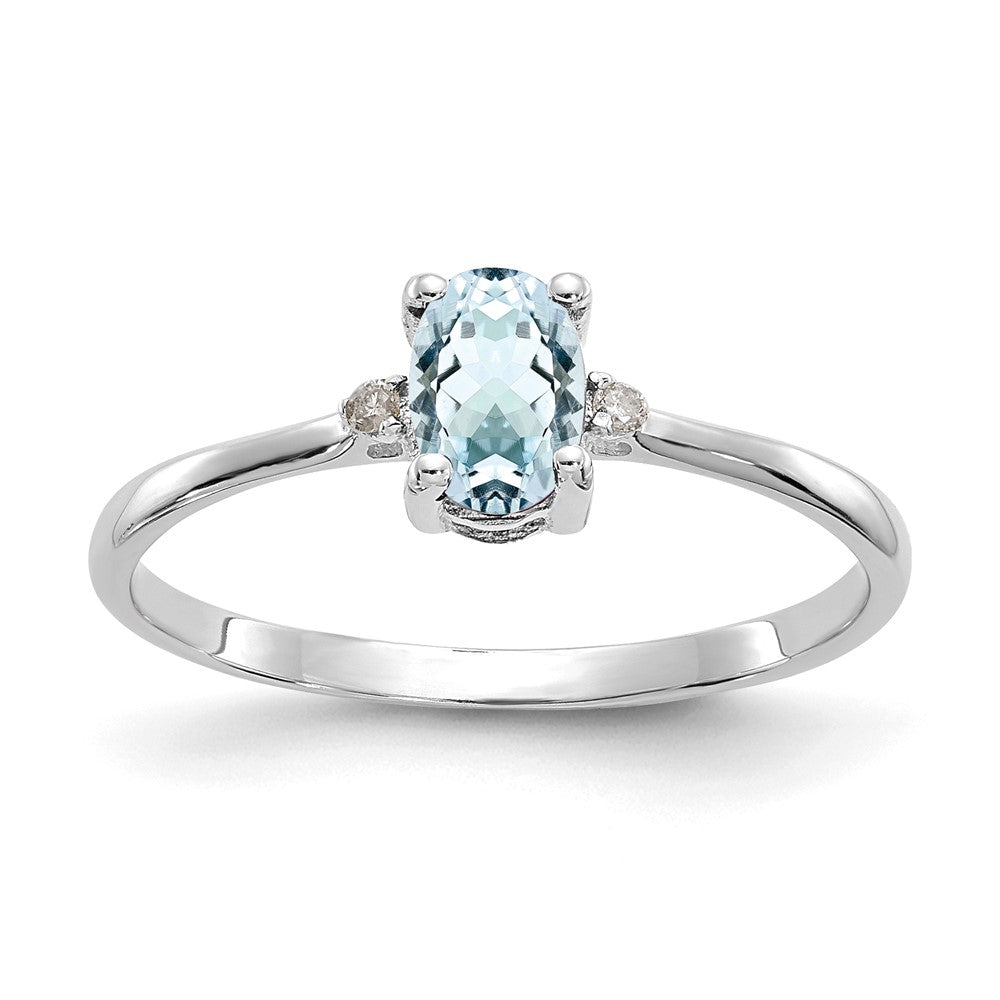 Diamond & Gemstone Birthstone Ring