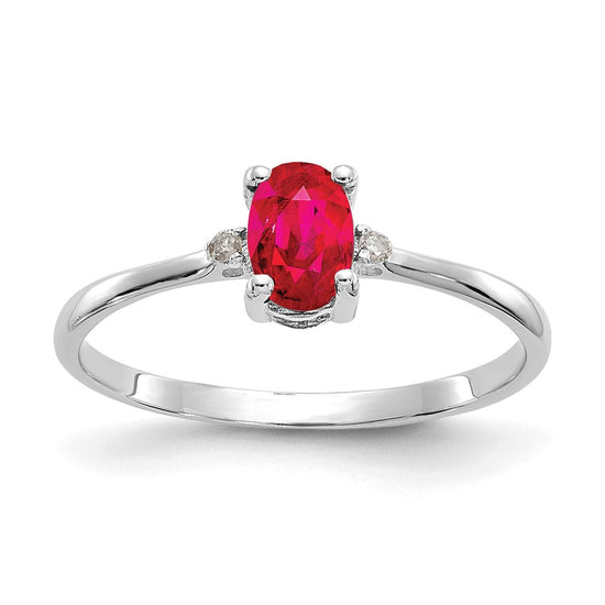 Diamond & Gemstone Birthstone Ring