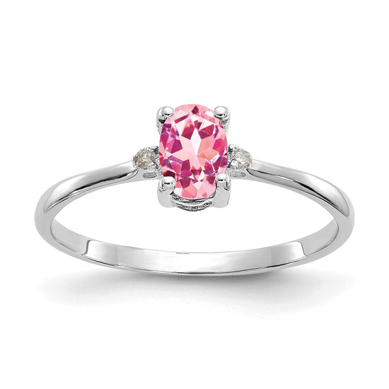 Diamond & Gemstone Birthstone Ring