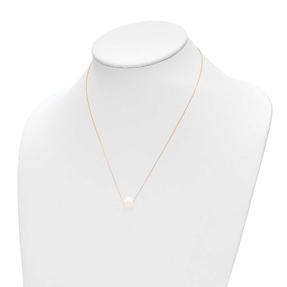 10-11mm White FWC Pearl 17in Necklaces