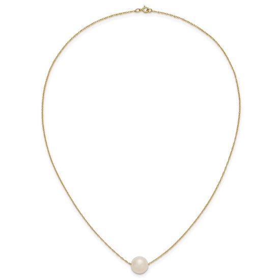 10-11mm White FWC Pearl 17in Necklaces