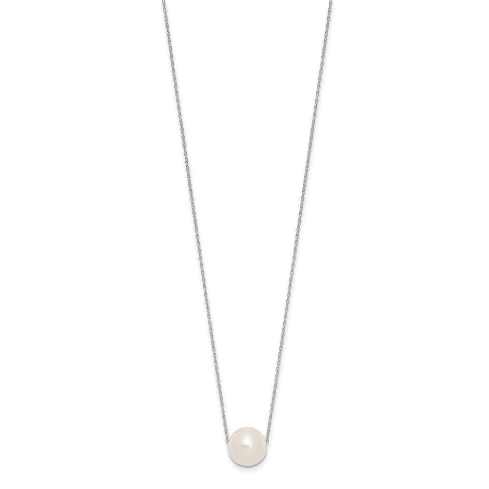 10-11mm White FWC Pearl 17in Necklaces