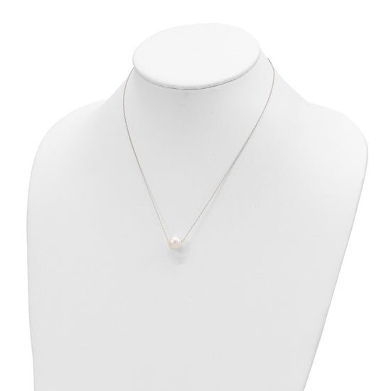 10-11mm White FWC Pearl 17in Necklaces