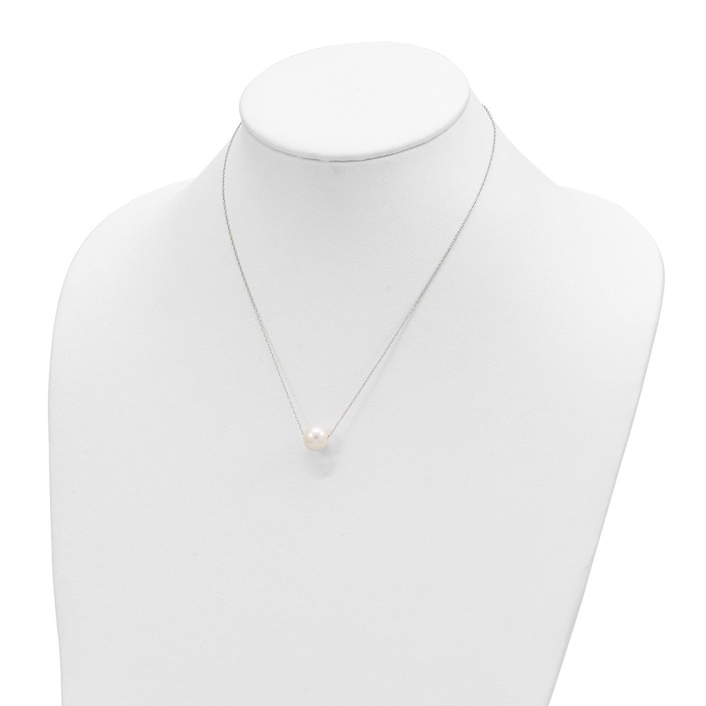 10-11mm White FWC Pearl 17in Necklaces
