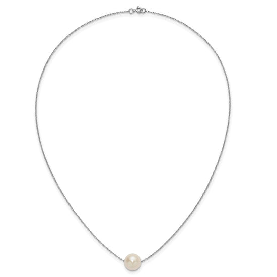 10-11mm White FWC Pearl 17in Necklaces