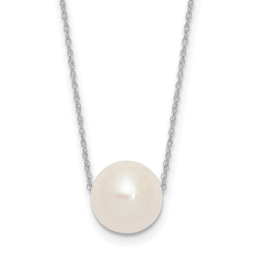 10-11mm White FWC Pearl 17in Necklaces