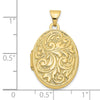 Gold Polished Oval Lockets