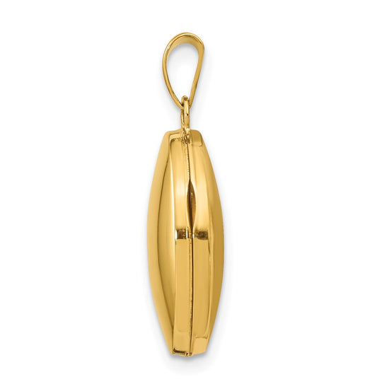 Gold Oval Locket