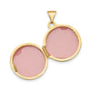 Gold Polished Circle Lockets