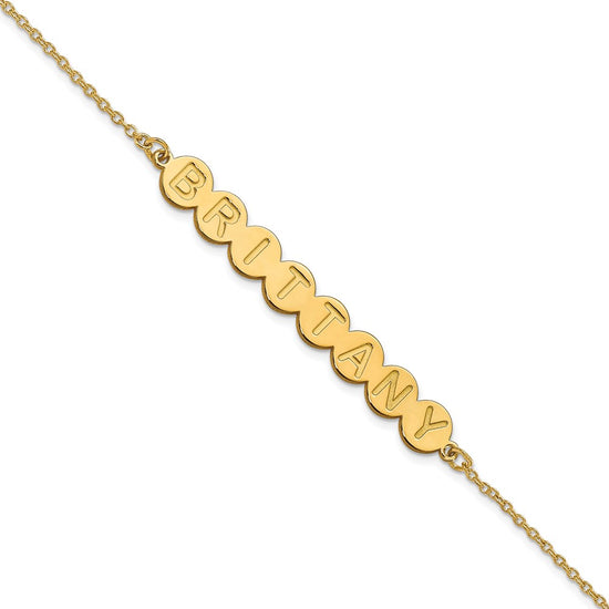 Letter Bubble Bracelets