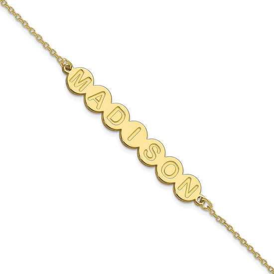Letter Bubble Bracelets