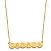 Letter Bubble Necklaces