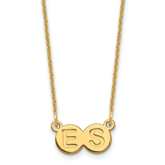 Letter Bubble Necklaces