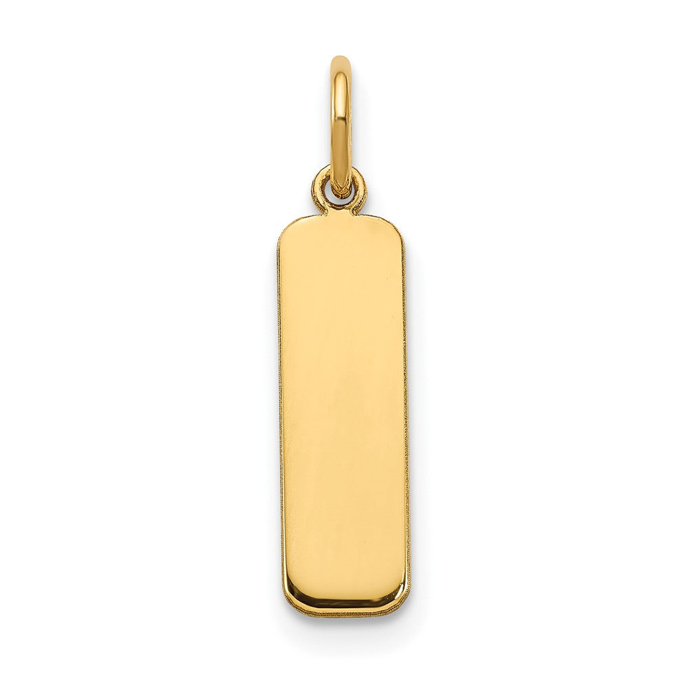 Vertical Blank Bar Charm