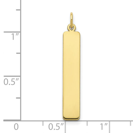 Vertical Blank Bar Charm