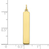 Vertical Blank Bar Charm