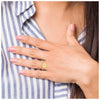 Initial Circle Signet Rings