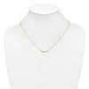 Diamond Tiny Bar Necklaces
