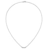 Diamond Tiny Bar Necklaces