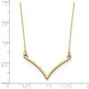 Gold V Necklace
