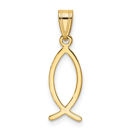 Gold Ichthus Pendants