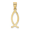 Gold Ichthus Pendants
