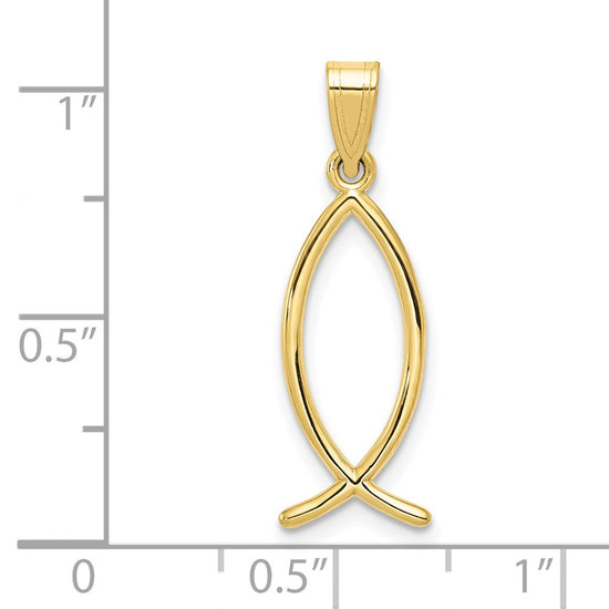 Gold Ichthus Pendants