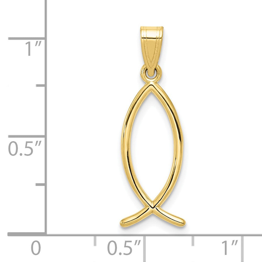 Gold Ichthus Pendants