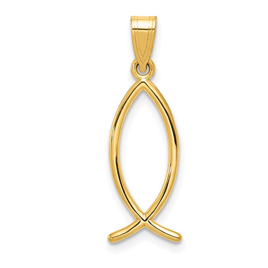 Gold Ichthus Pendants