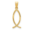 Gold Ichthus Pendants