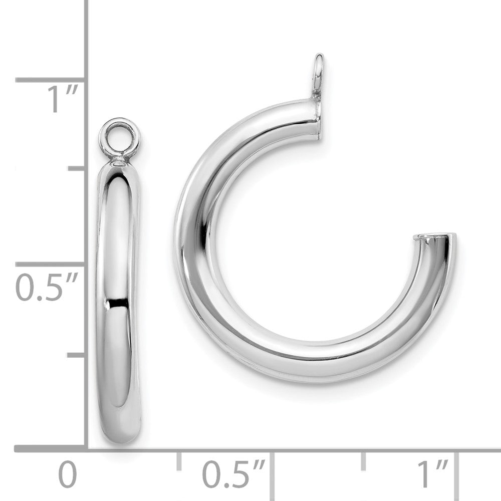 Tube Hoop Earring Jackets