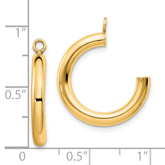 Tube Hoop Earring Jackets