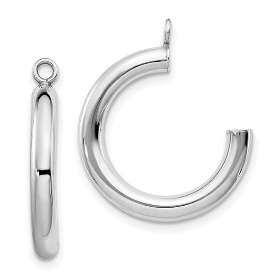Tube Hoop Earring Jackets