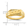 Men's Diamond 'DAD' Rings