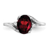 Oval Gemstone & Diamond Rings