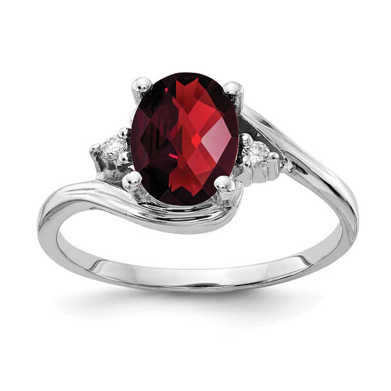 Oval Gemstone & Diamond Rings