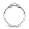 10K White Gold Diamond Ring Mounting