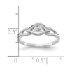 Gold Polished Diamond Ring